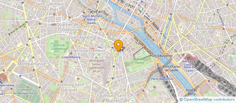 localisation de l'entreprise MONSIEUR HUGO HAMON  PARIS