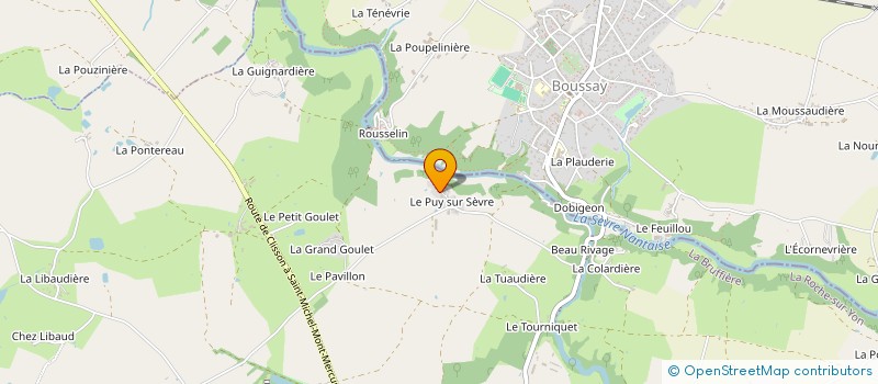 localisation de l'entreprise MONSIEUR HUGO HEINTZ  LA BRUFFIERE