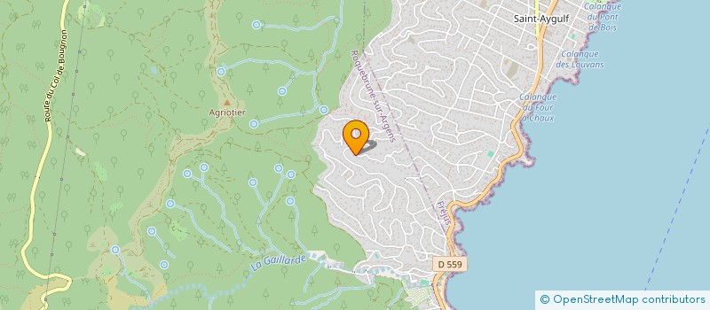 localisation de l'entreprise MONSIEUR HUGO HERDIER  ROQUEBRUNE-SUR-ARGENS