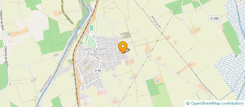 localisation de l'entreprise MONSIEUR HUGO HERMIGNIES  SAINT-LAURENT-D'AIGOUZE