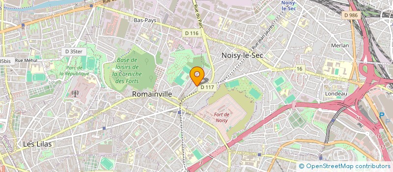 localisation de l'entreprise MONSIEUR HUGO HERNANDEZ à NOISY-LE-SEC