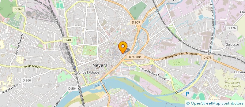 localisation de l'entreprise MONSIEUR HUGO HEURTAUX à NEVERS