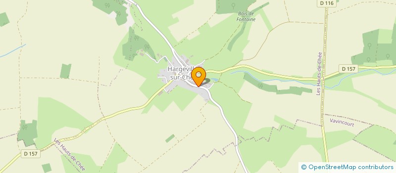 localisation de l'entreprise MONSIEUR HUGO HOFBAUER à LES HAUTS-DE-CHEE