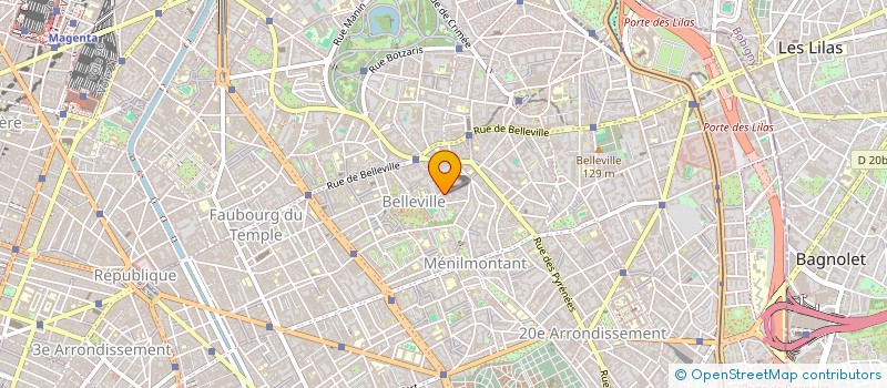 localisation de l'entreprise MONSIEUR HUGO HUGO SPECHT  PARIS