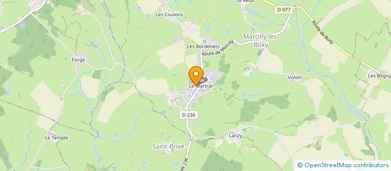 localisation de l'entreprise MONSIEUR HUGO IANUNZIO  MARCILLY-LES-BUXY