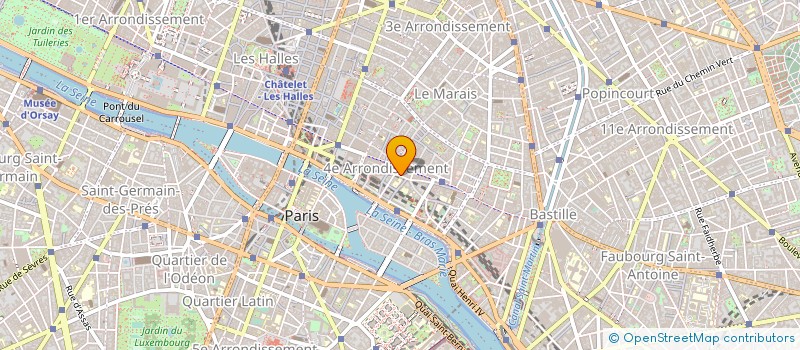 localisation de l'entreprise MONSIEUR HUGO JANSSENS à PARIS