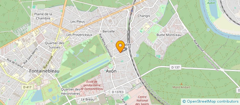 localisation de l'entreprise MONSIEUR HUGO JAULIN BASTARD à AVON