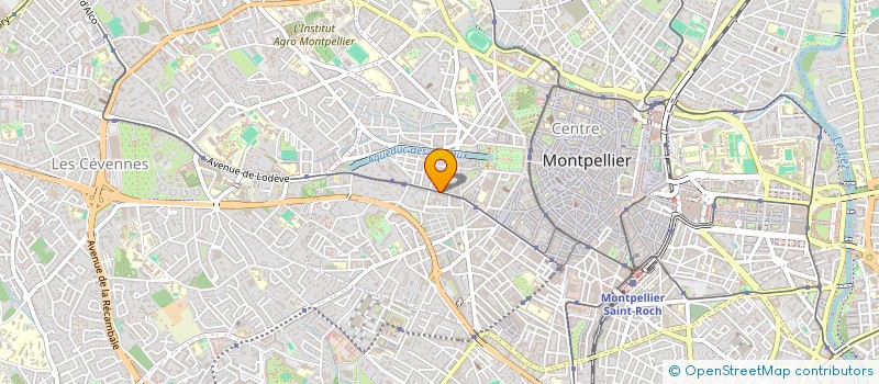 localisation de l'entreprise MONSIEUR HUGO JAVERZAC  MONTPELLIER