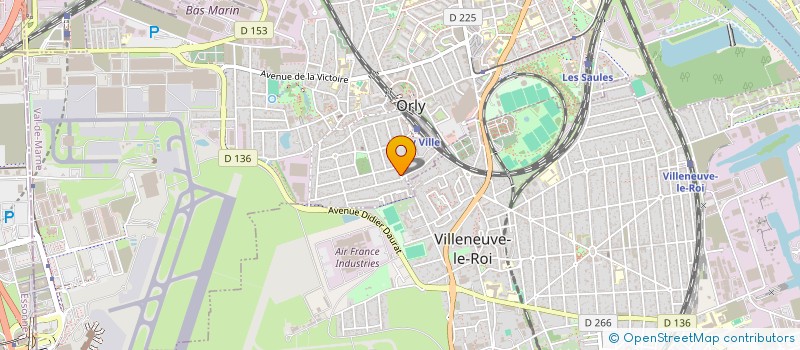 localisation de l'entreprise MONSIEUR HUGO JEANNETTE  ORLY