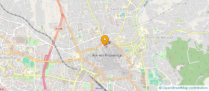 localisation de l'entreprise MONSIEUR HUGO JELIN  AIX-EN-PROVENCE