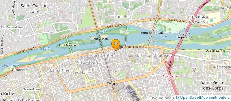 localisation de l'entreprise MONSIEUR HUGO JOLIVET  BLOIS