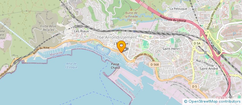 localisation de l'entreprise MONSIEUR HUGO JOSSERAND à MARSEILLE