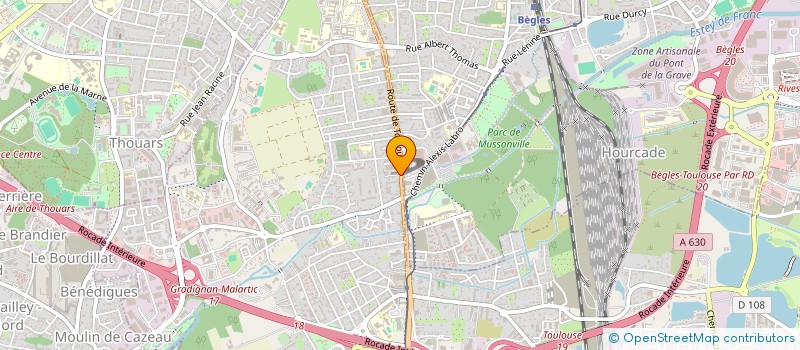 localisation de l'entreprise MONSIEUR HUGO JOUVRAY  VILLENAVE-D'ORNON