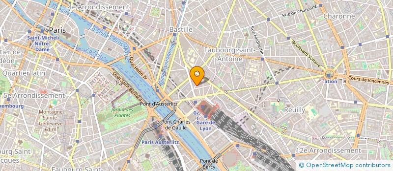 localisation de l'entreprise MONSIEUR HUGO JULLIOT  PARIS