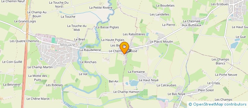 localisation de l'entreprise MONSIEUR HUGO KERVADEC  MOUAZE