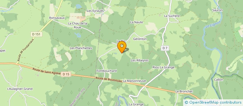 localisation de l'entreprise MONSIEUR HUGO KIATLY  LE CHAMBON-SUR-LIGNON