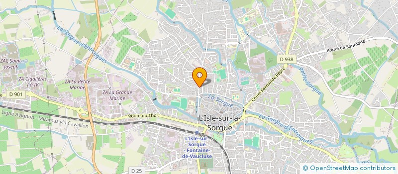 localisation de l'entreprise MONSIEUR HUGO KRAMP à L'ISLE-SUR-LA-SORGUE