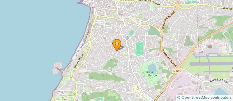 localisation de l'entreprise MONSIEUR HUGO KUCERA à BIARRITZ