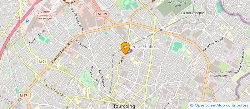 localisation de l'entreprise MONSIEUR HUGO LACHOWSKI  TOURCOING