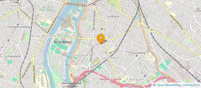 localisation de l'entreprise MONSIEUR HUGO LACROIX  TOULOUSE