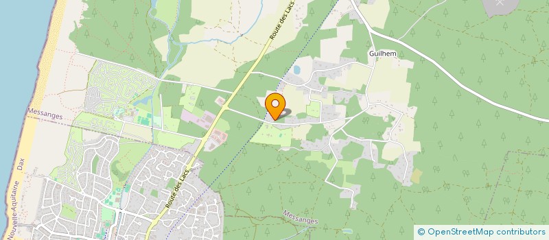 localisation de l'entreprise MONSIEUR HUGO LADOUCETTE  MESSANGES