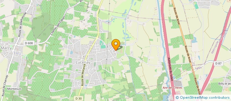 localisation de l'entreprise MONSIEUR HUGO LAFFAY  BRUSSIEU