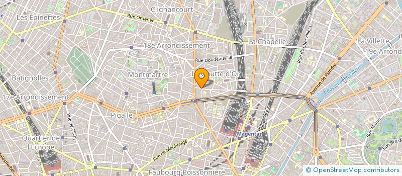 localisation de l'entreprise MONSIEUR HUGO LAFONT  PARIS