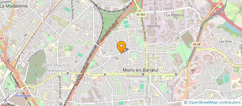 localisation de l'entreprise MONSIEUR HUGO LAHOUSSE  MONS-EN-BARUL