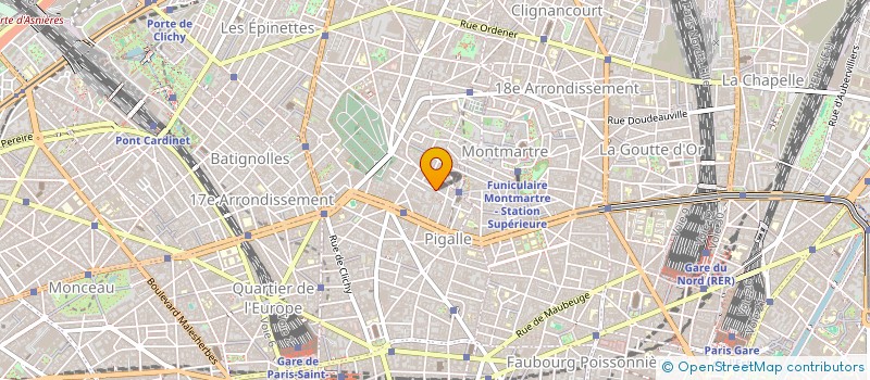 localisation de l'entreprise MONSIEUR HUGO LAMA  PARIS