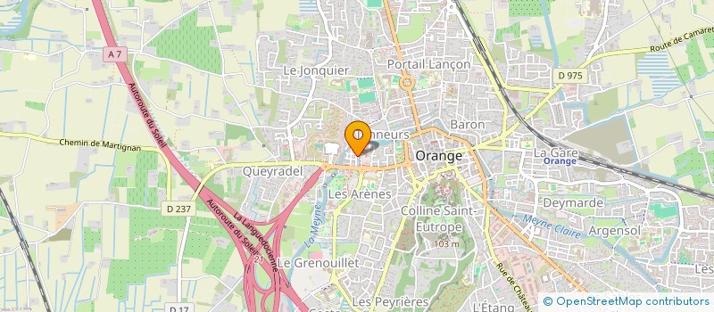 localisation de l'entreprise MONSIEUR HUGO LAMBERT à ORANGE