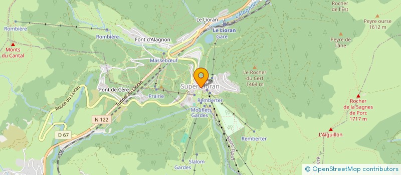 localisation de l'entreprise MONSIEUR HUGO LAPORTE à LAVEISSIERE