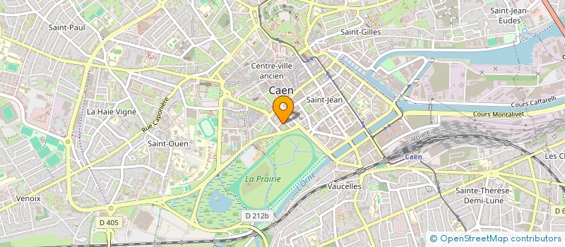 localisation de l'entreprise MONSIEUR HUGO LARDILLIER à CAEN