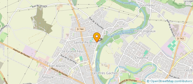 localisation de l'entreprise MONSIEUR HUGO LARVOIRE à NIORT
