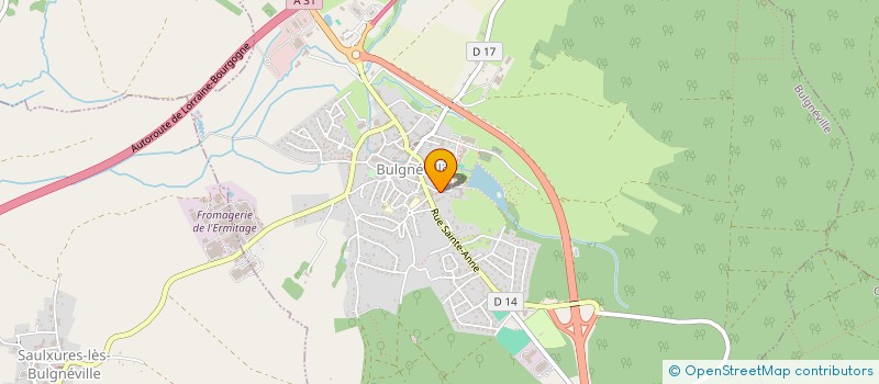 localisation de l'entreprise MONSIEUR HUGO LATERZA  BULGNEVILLE