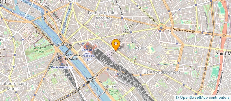 localisation de l'entreprise MONSIEUR HUGO LAURENT  PARIS