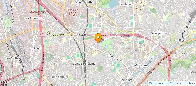 localisation de l'entreprise MONSIEUR HUGO LAVENIR à MARSEILLE