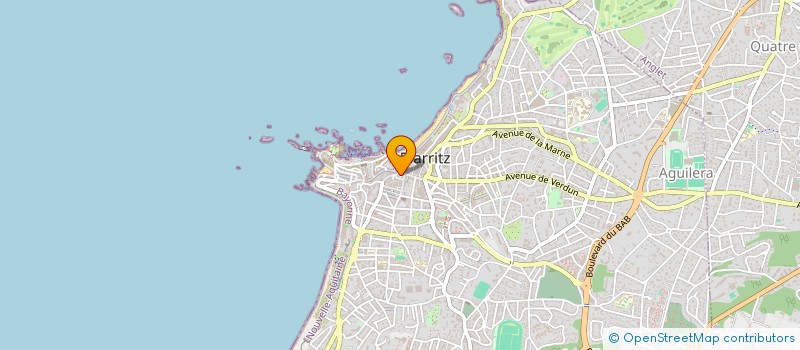 localisation de l'entreprise MONSIEUR HUGO LAZARE à BIARRITZ