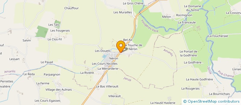 localisation de l'entreprise MONSIEUR HUGO LE BOZEC  AMANLIS