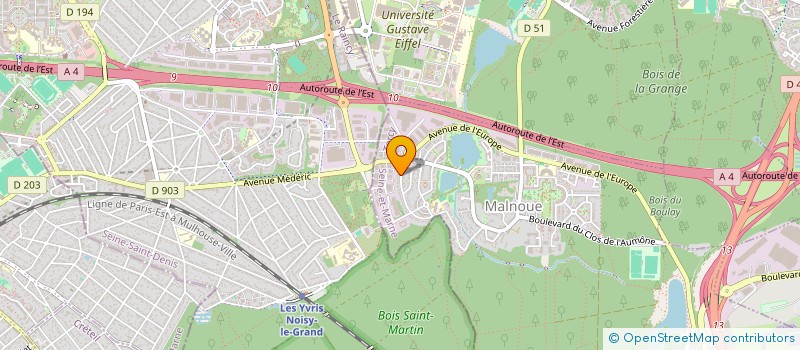 localisation de l'entreprise MONSIEUR HUGO LE COZ  EMERAINVILLE