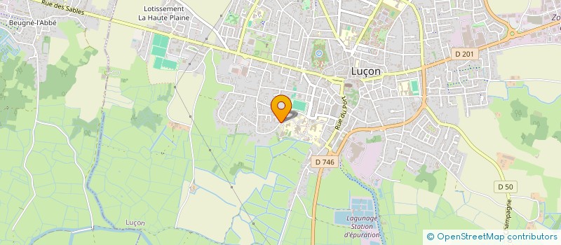 localisation de l'entreprise MONSIEUR HUGO LE COZ  LUCON