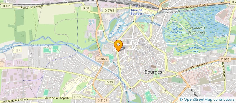 localisation de l'entreprise MONSIEUR HUGO LE TRUNG  BOURGES