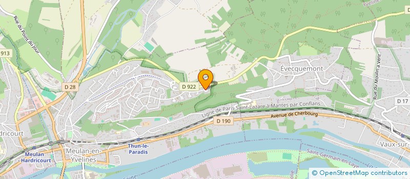 localisation de l'entreprise MONSIEUR HUGO LE VAY  MEULAN-EN-YVELINES