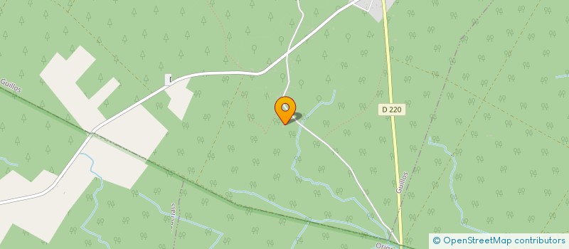 localisation de l'entreprise MONSIEUR HUGO LEBARBIER  GUILLOS