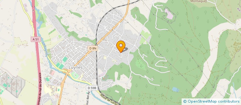 localisation de l'entreprise MONSIEUR HUGO LECELLIER à AIX-EN-PROVENCE