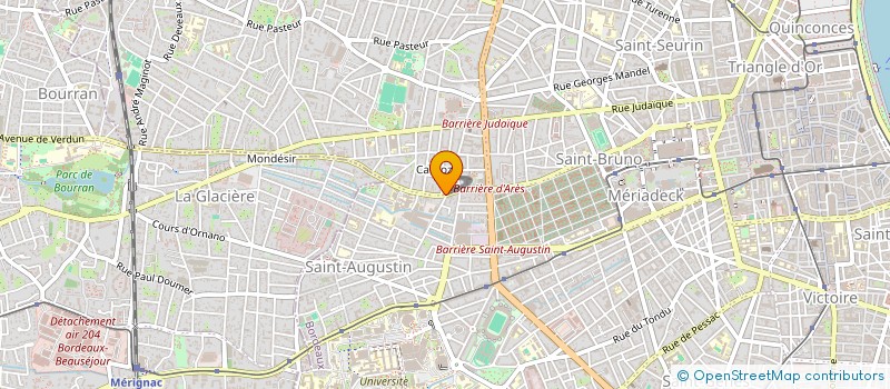 localisation de l'entreprise MONSIEUR HUGO LECLERCQ  BORDEAUX