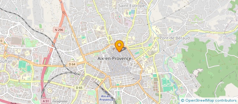 localisation de l'entreprise MONSIEUR HUGO LEFEBVRE à AIX-EN-PROVENCE