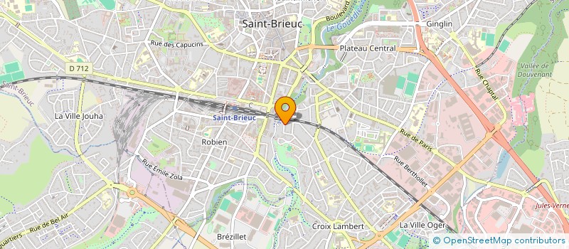 localisation de l'entreprise MONSIEUR HUGO LEHUCHER à SAINT-BRIEUC