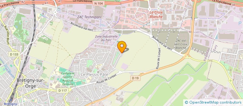 localisation de l'entreprise MONSIEUR HUGO LEMAIRE  LE PLESSIS-PATE