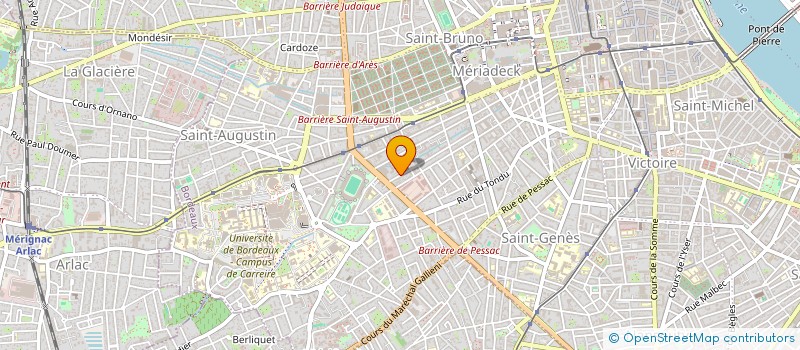 localisation de l'entreprise MONSIEUR HUGO LEMENAGE à BORDEAUX