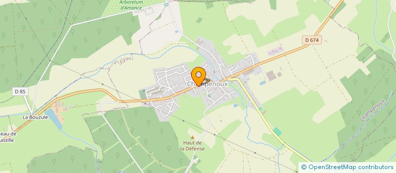 localisation de l'entreprise MONSIEUR HUGO LEROY  CHAMPENOUX